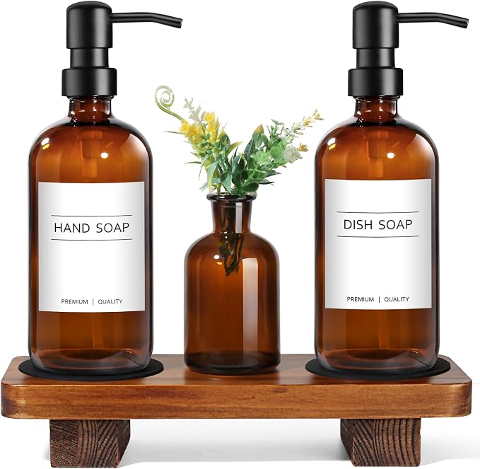 Kitchen Soap Dispenser Set by ALPIRIRAL