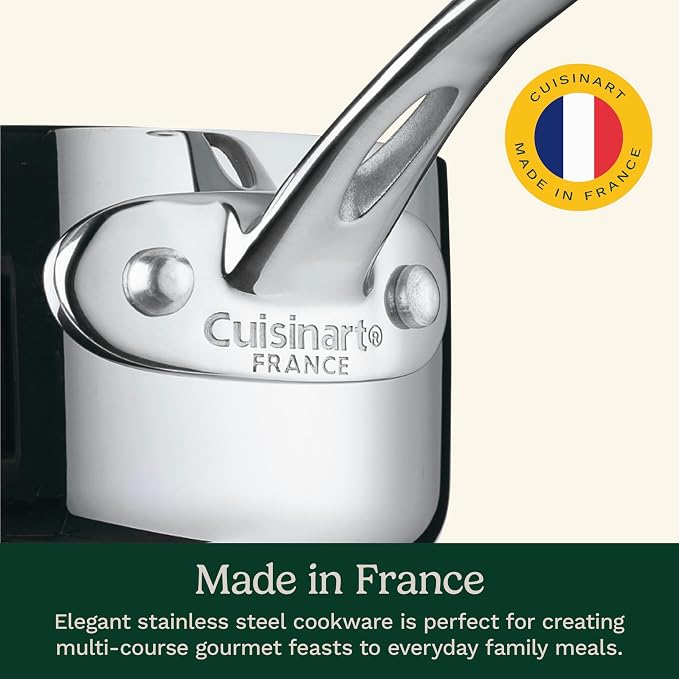 Cuisinart FCT-13 13-Piece Cookware Set French Classic Tri-Ply - Image 3