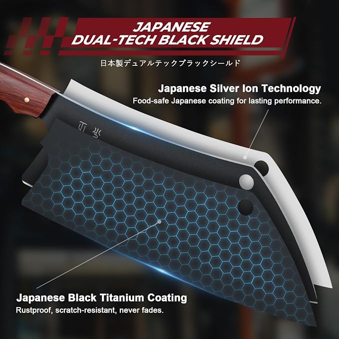 DRGSKL Meat Cleaver Knife 8inch - Image 2
