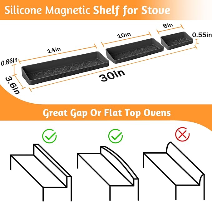 Foeacry Silicone Magnetic Shelf - Image 2