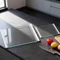 Tempered Glass Cutting Board Set by Glasscuisine