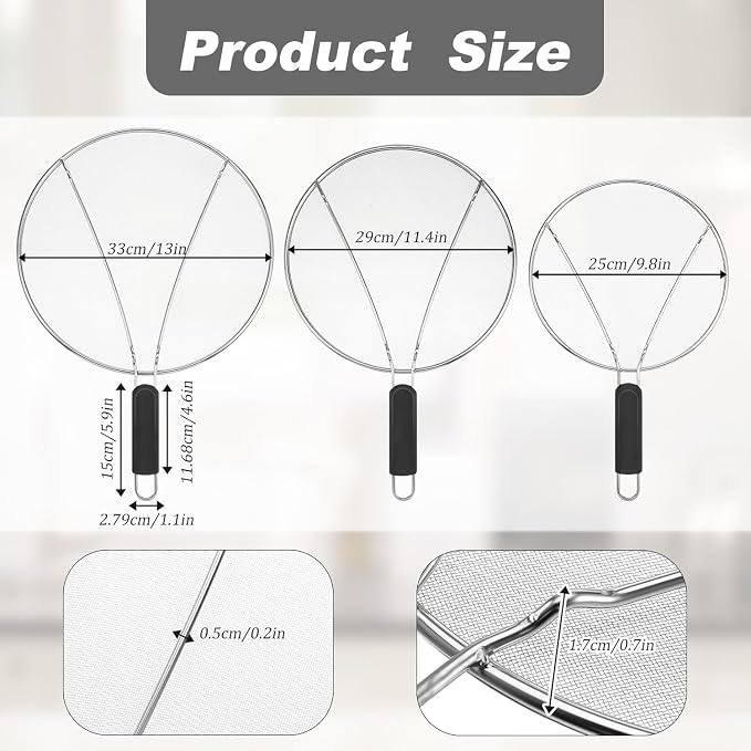 Splatter Screen for Cooking - Image 2