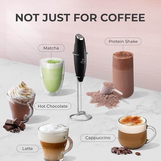 Zulay Kitchen Powerful Milk Frother Wand - Image 3