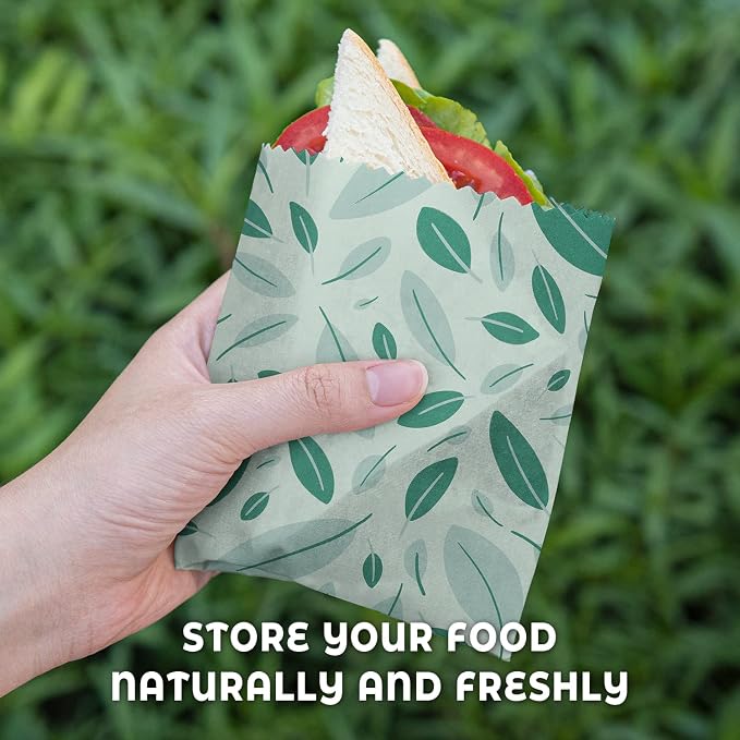 Akeeko Reusable Beeswax Food Wraps - Image 5