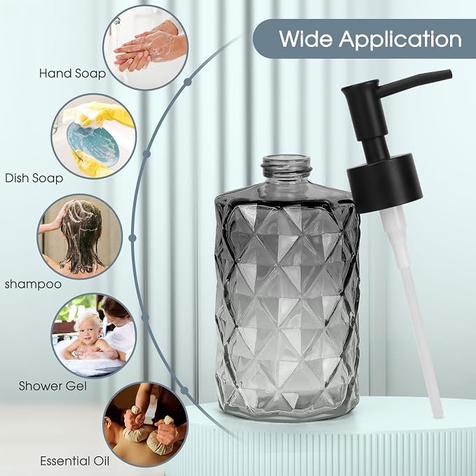 Topsky Glass Soap Dispenser - Image 6