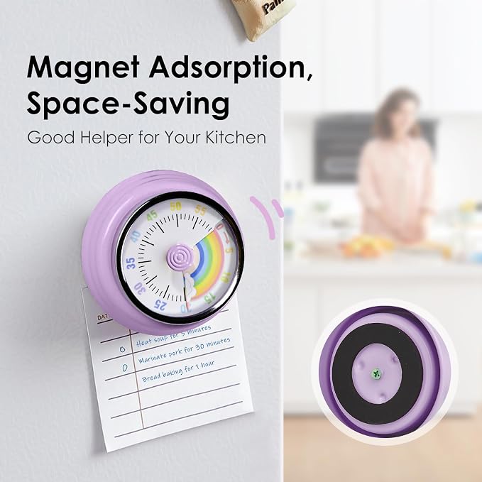 Visual Timer for Kids Rainbow Kitchen Timer - Image 2
