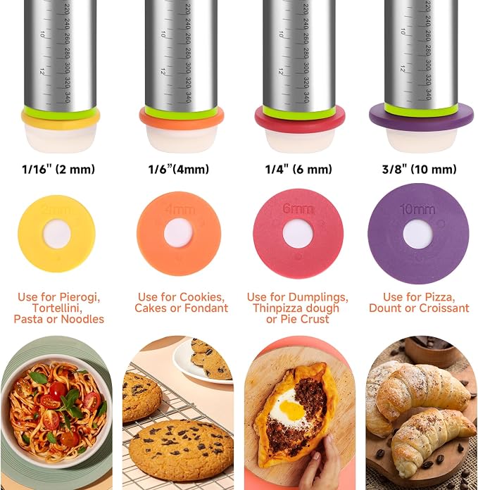 Stainless Steel Rolling Pin - Image 4