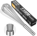Walfos Whisk, 14in Large Whisks, Heavy Duty Stainless Steel Wire Whisk by Walfos