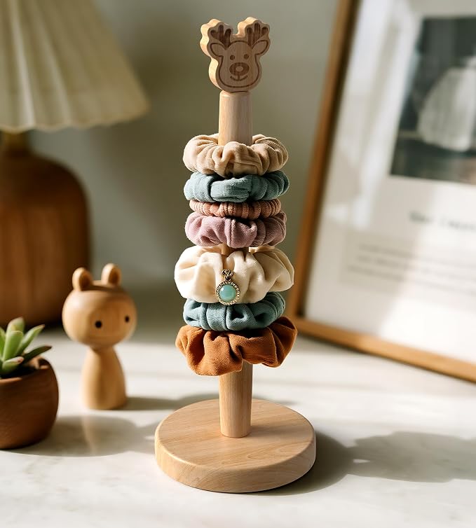 KitchLife Cute Wooden Paper Towel Holder Countertop - Image 7