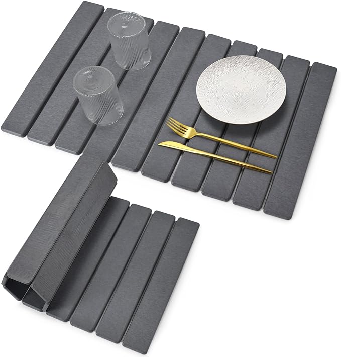 Large Stone Dish Drying Mats for Kitchen Counter, Eco-Friendly Absorbent by Unknown