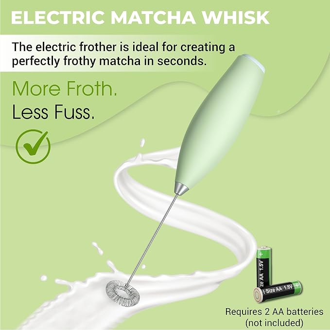 Matcha Whisk Set with Matcha Bowl - Image 3