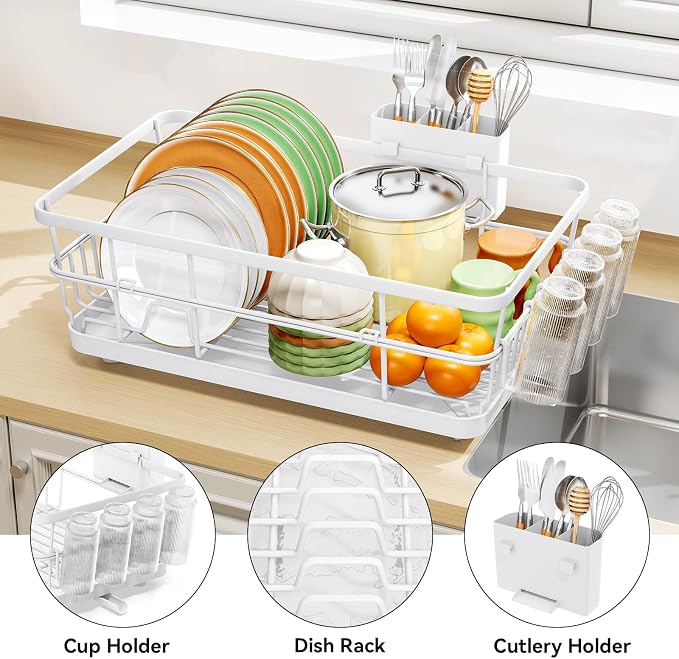 TOOLF Dish Drying Rack, Dish Racks - Image 5