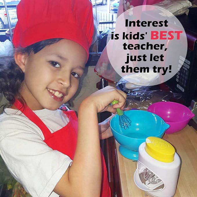 Novelty Place Kid's Apron with Chef Hat Set - Image 5