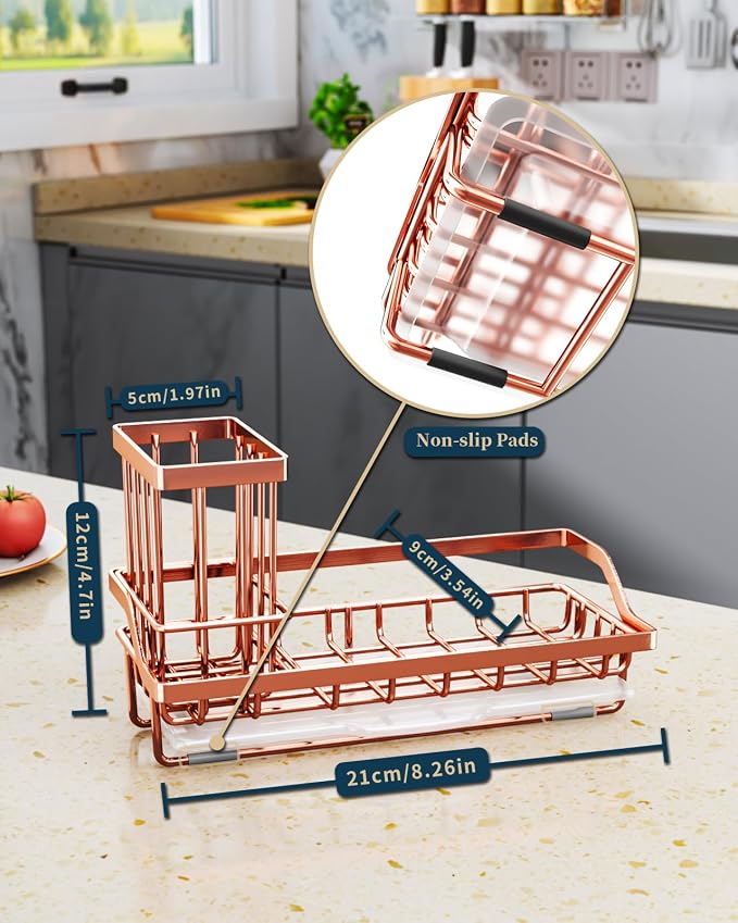 Consumest Sponge Holder for Kitchen Sink - Image 6