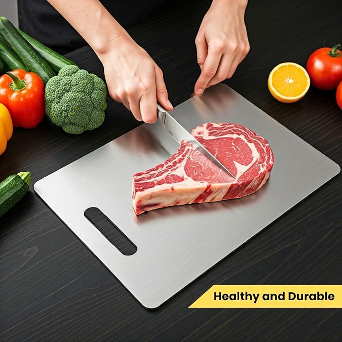 Titanium Cutting Board Set of 3, 2025 New Upgrade 100% Pure Titanium Cutting - Image 6