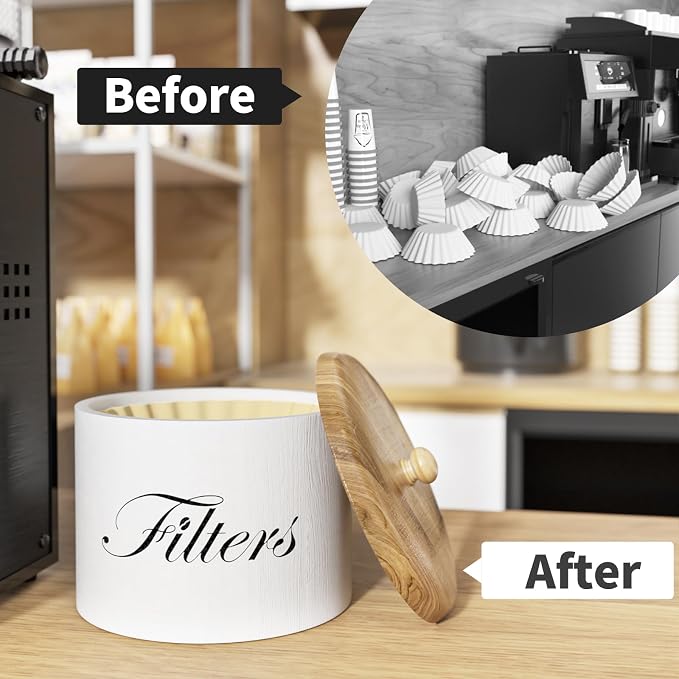 Wooden Coffee Filter Holder - Image 3