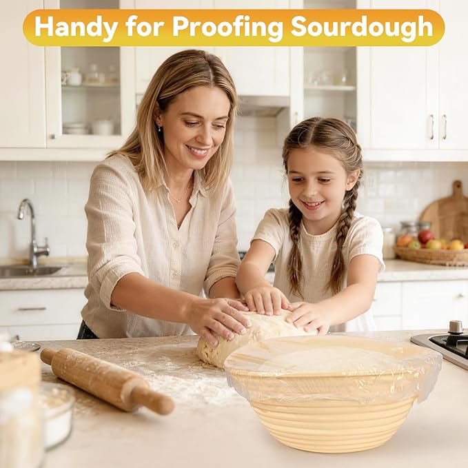 200pcs Bowl Covers Bread Proofing Reusable Large Shower Caps - Image 4