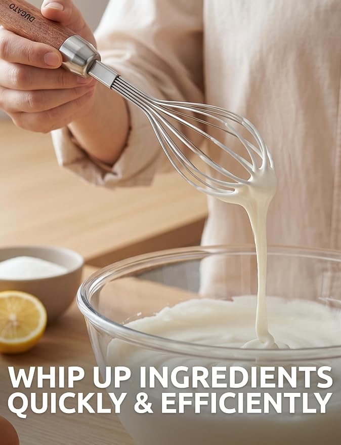 Egg Whisk, Small Balloon Whisking Tool - Image 6