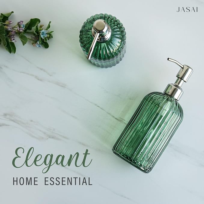 JASAI 18Oz Green Soap Dispenser - Image 6