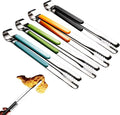 4pcs Stainless Steel Kitchen Tongs, Serving Tongs by Pilarmuture