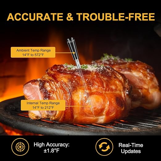 EIHO Wireless Bluetooth Meat Thermometer - Image 4