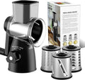 Rotary Cheese Grater 3-in-1 and Shredder by Unknown