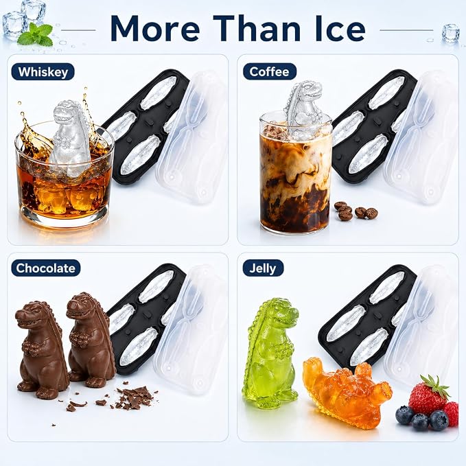Dinosaur Ice Cube Tray Mold - Image 4