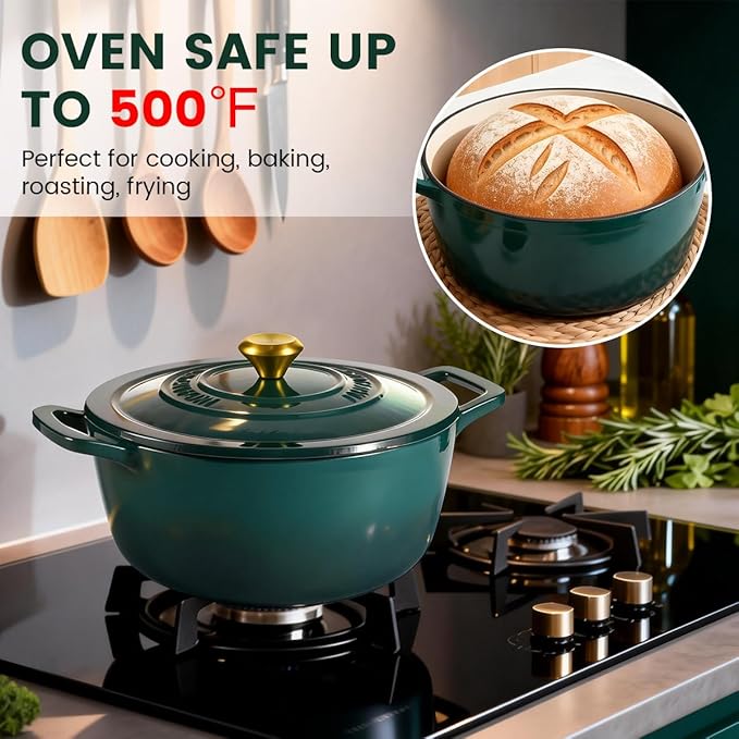 Enameled Cast Iron Dutch Oven - Image 3