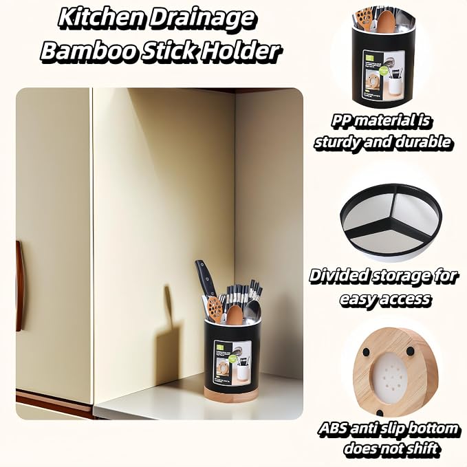 BUBBLE-FLY Modern Kitchen Utensil Holder - Image 2