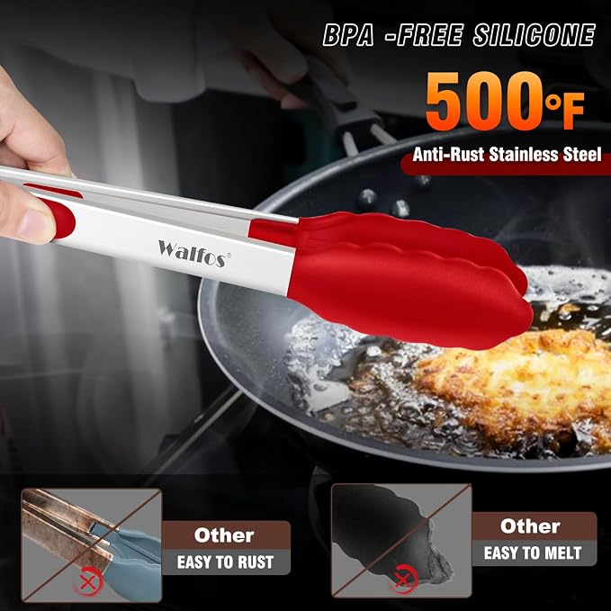 Walfos Kitchen Tongs - Image 3