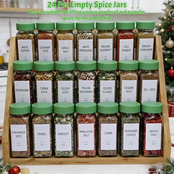 Spice Jars with Labels - Image 2