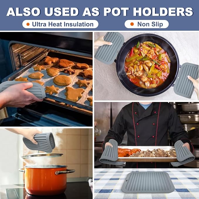Walfos Silicone Trivets for Hot Pots and Pans - Image 2