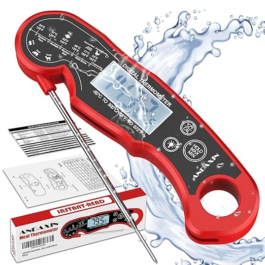 Meat Thermometer Digital for Grilling and Cooking by ANDAXIN