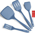 Silicone Spatula Set, 600°F Heat Resistant Silicone Spatula Turner Flipper by VOVOLY