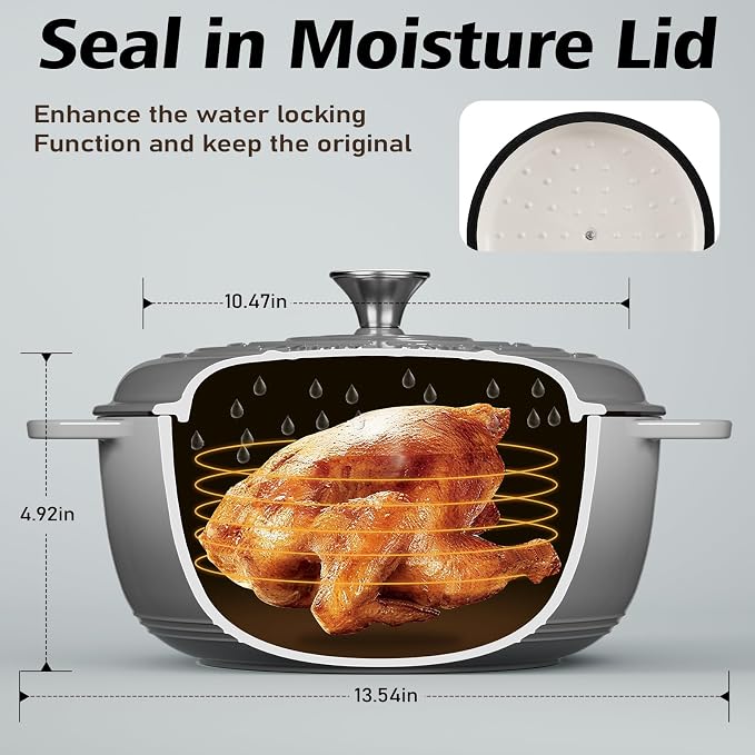 Enameled Cast Iron Dutch Oven - Image 2