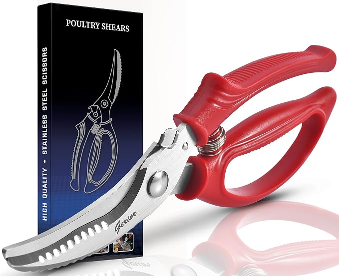 Heavy Duty Poultry Shears by Gerior