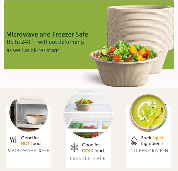 Homestockplus 48 Oz Disposable Bowls - Image 7