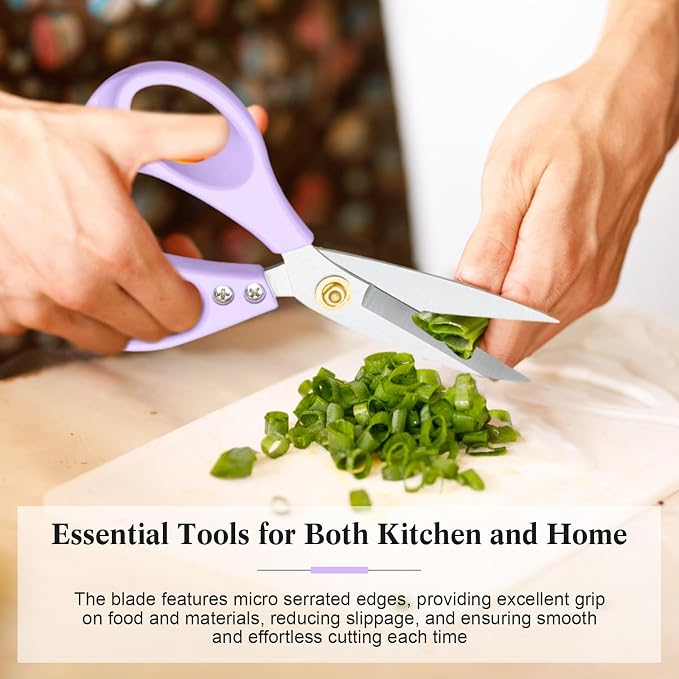 All Purpose Kitchen Scissors, Kitchen Shears Heavy Duty - Image 4