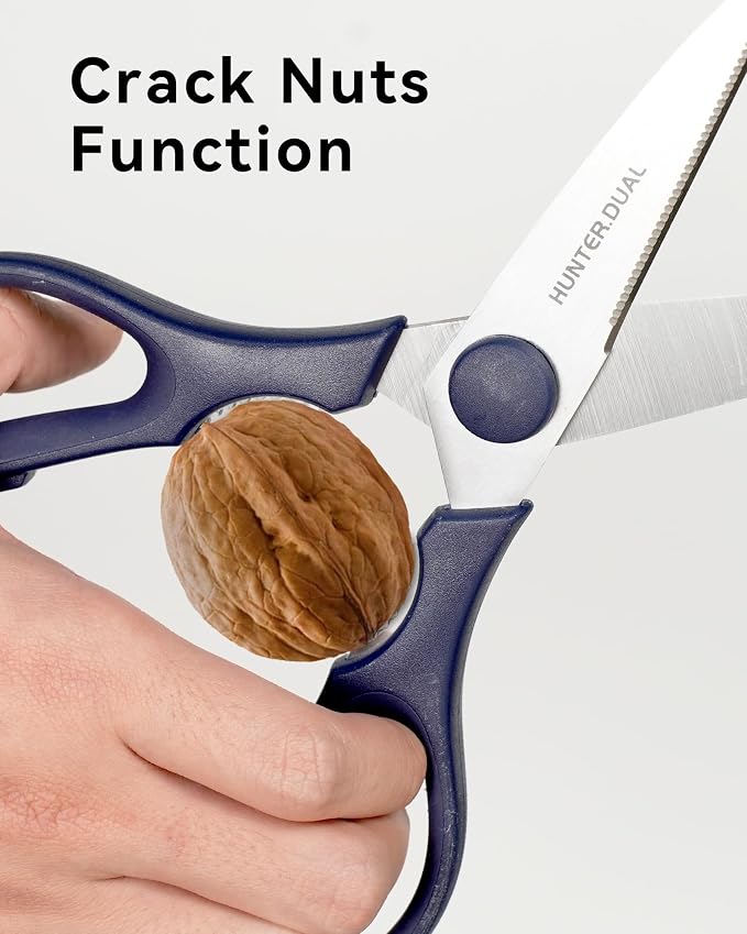 Kitchen Scissors for Food, HUNTER.DUAL Heavy Duty Come Apart Poultry Shears for - Image 3