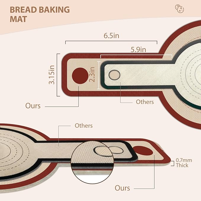 Silicone Bread Sling for Dutch Oven, Easily Transfer Sourdough, Dishwasher Safe - Image 7