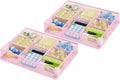 Marbrasse 2P Pink Desk Drawer Organizer, Metal Mesh Drawer Organizer Tray by Marbrasse