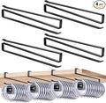 4 Pack Tumbler Lid Organizer, Cup Lid Holder Holds 12 Lids Each Under Cabinet by Unknown