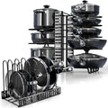 Pots and Pans Organizer Under Cabinet by KOMFORA