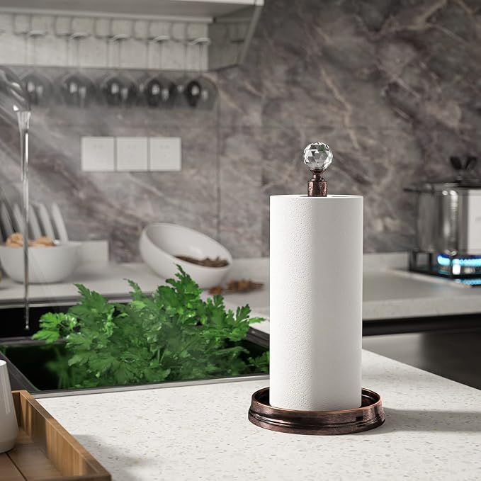 Kasunto Paper Towel Holder Steel Paper Towel Holder countertop，Paper Towel - Image 5
