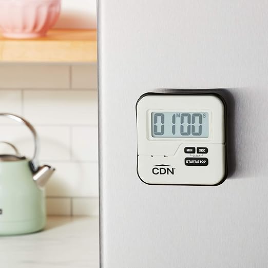 CDN Waterproof Kitchen Timer | Big Digital Display | 90-Second Loud Alarm - Image 8