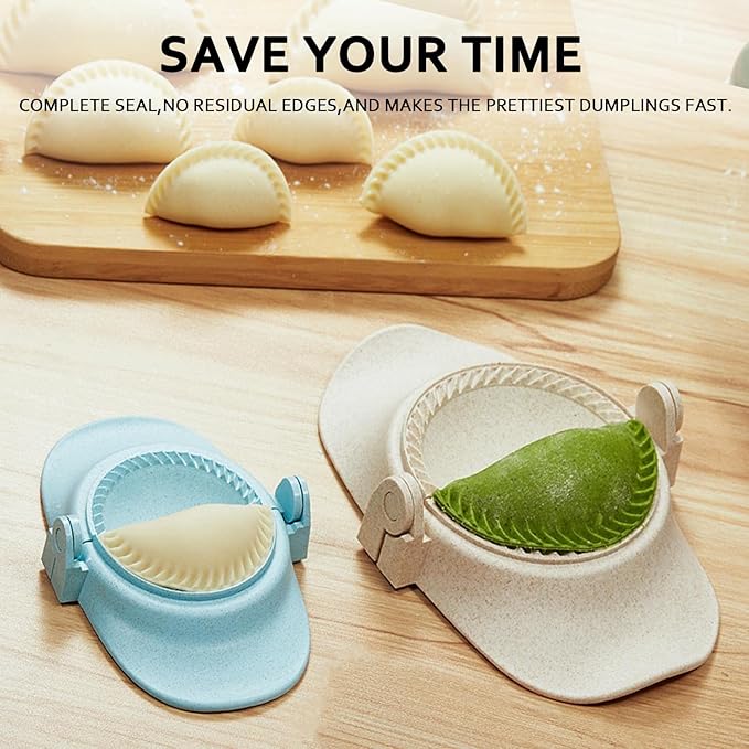 Empanada Maker Press, 6-Inch Extra Large Dumpling Maker Set - Image 2