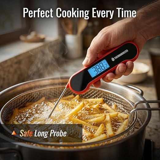 0.5 Sec Instant Read Meat Thermometer Digital - Image 6