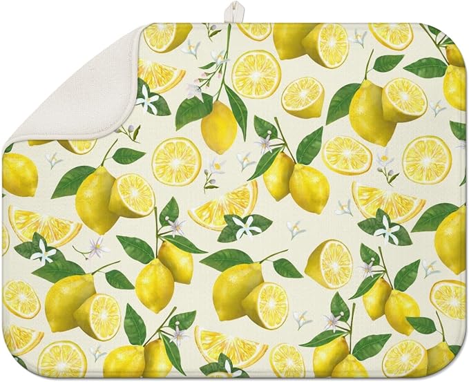 Dish Drying Mat Drainer Pads by Kuyig+Home
