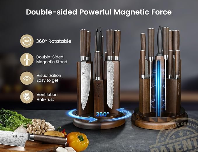 SYOKAMI 2026 Upgrade Knife Set 14 Piece Japanese Style Kitchen Knife Set - Image 2