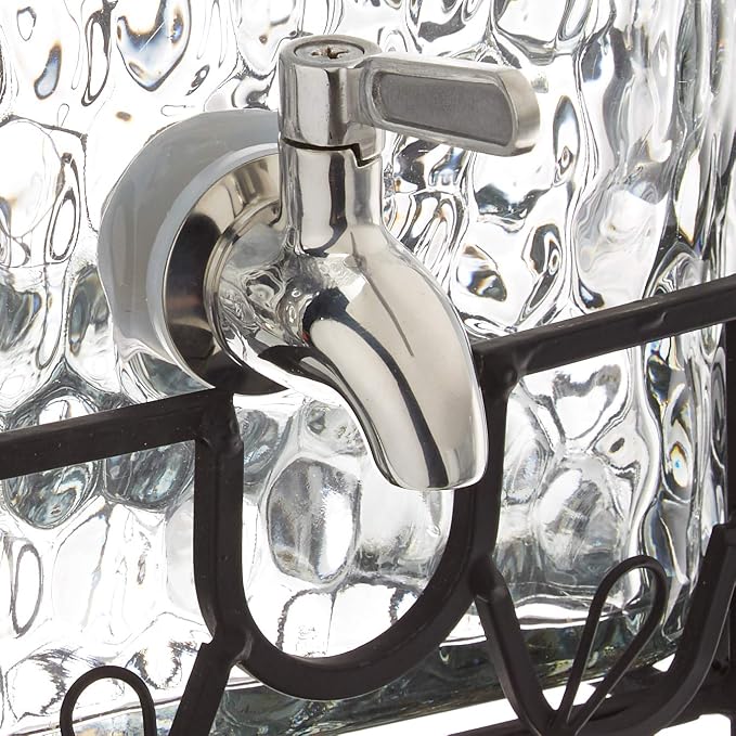 2.5 Gallon Glass Beverage Dispenser - Image 3